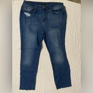 EUC Judy Blue Distressed Denim Jeans Size 20W